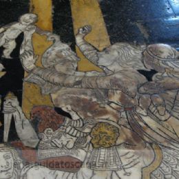 Affreschi sul pavimento della Cattedrale di Siena