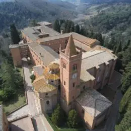 aerial view Abbey